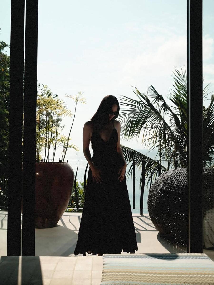 inspirasi summer dress ala Alyssa Daguise 