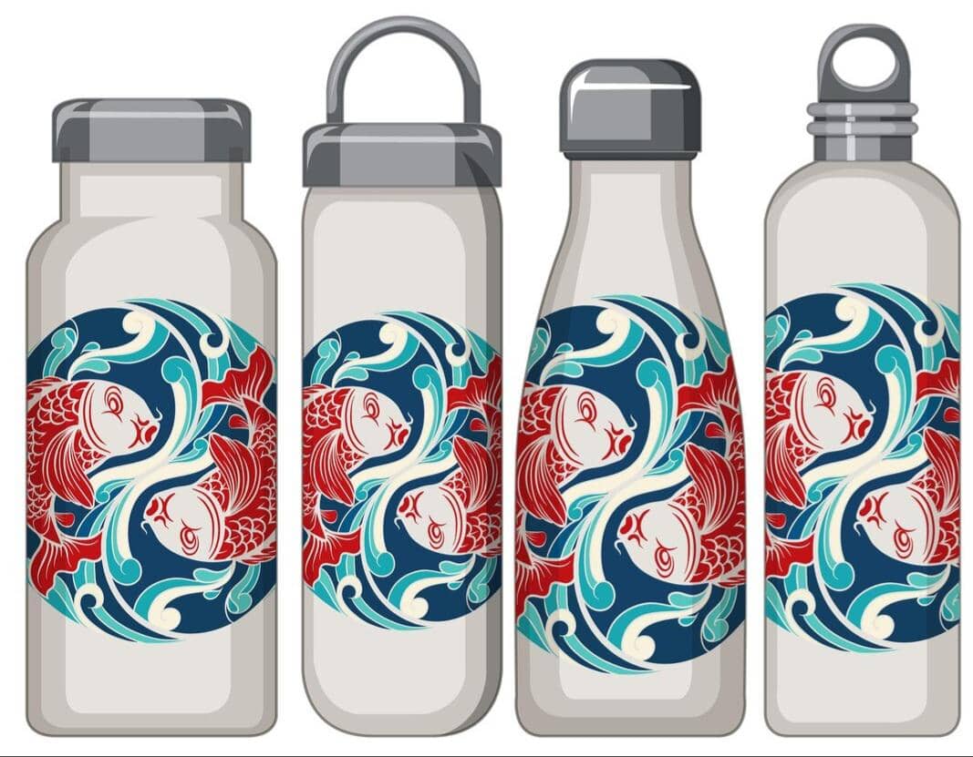 ilustrasi tumbler mencolok (freepik.com/brgfx)