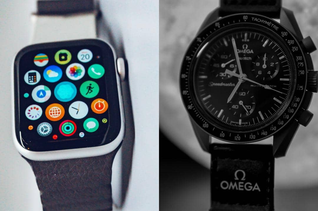 Apple Watch dan jam tangan Omega