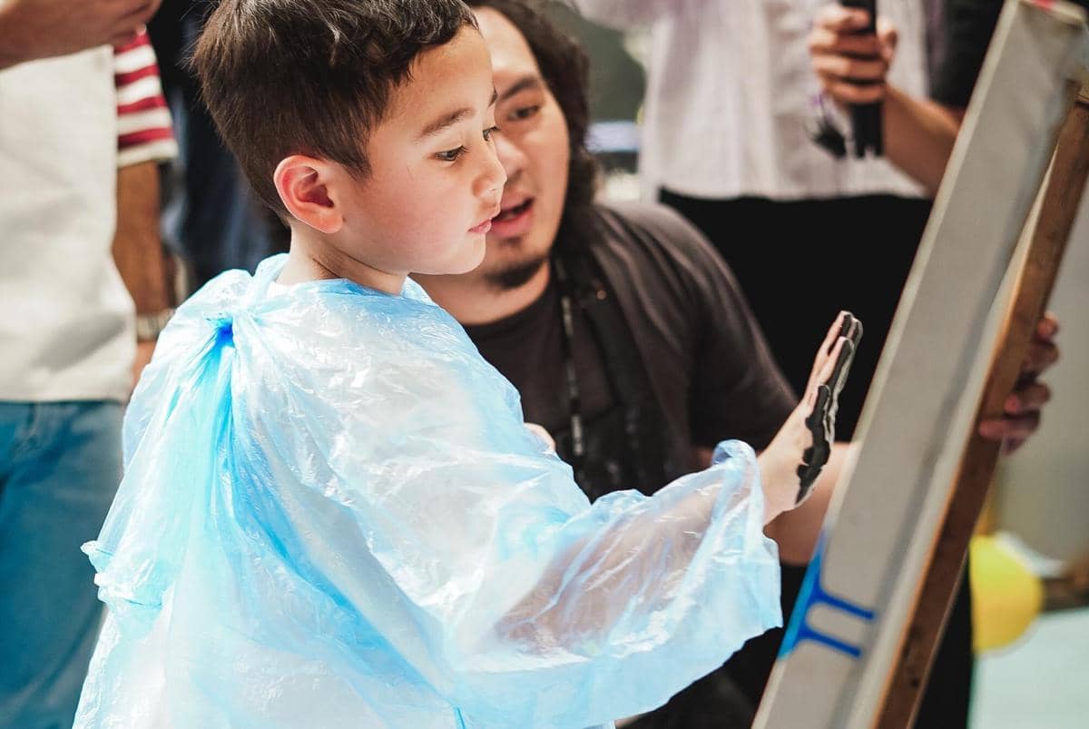 potret ulang tahun Rayyanza (instagram.com/olaharika)