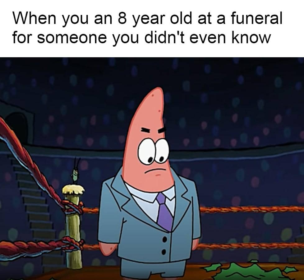 meme SpongeBob tentang kostum