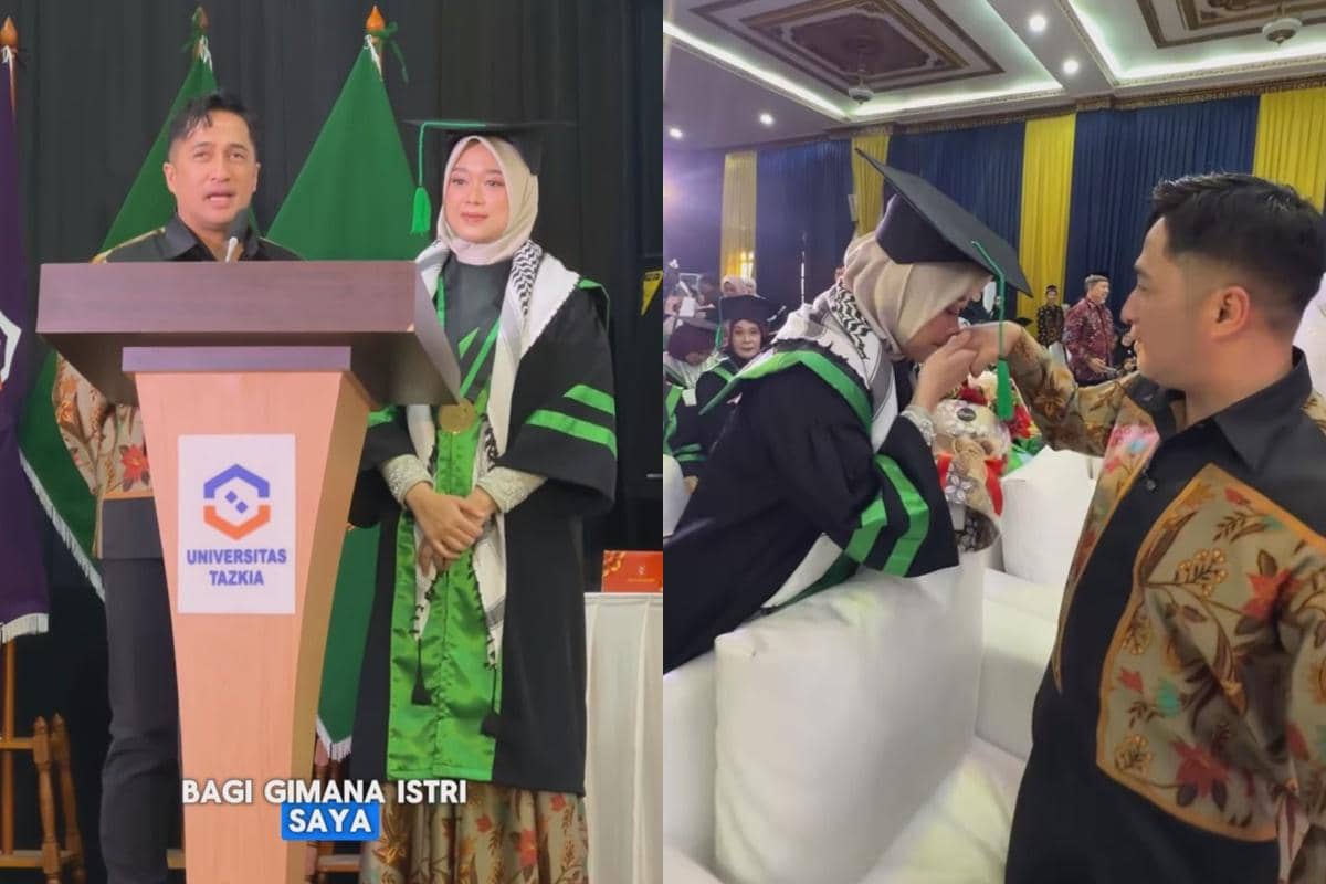 potret istri Irfan Hakim lulus S2 (instagram.com/irfanhakim75)