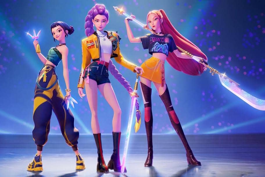 Girl group Huntrix, pemburu iblis di KPop Demon Hunters 