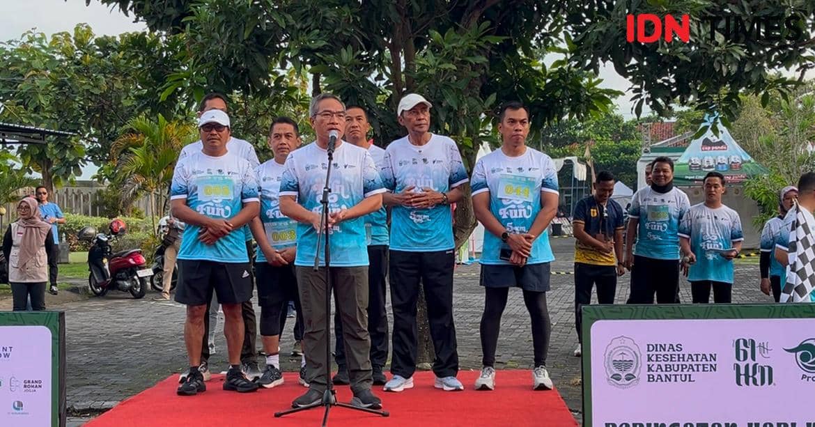 Bupati Bantul, Abdul Halim Muslih.(IDN Times/Daruwaskita)