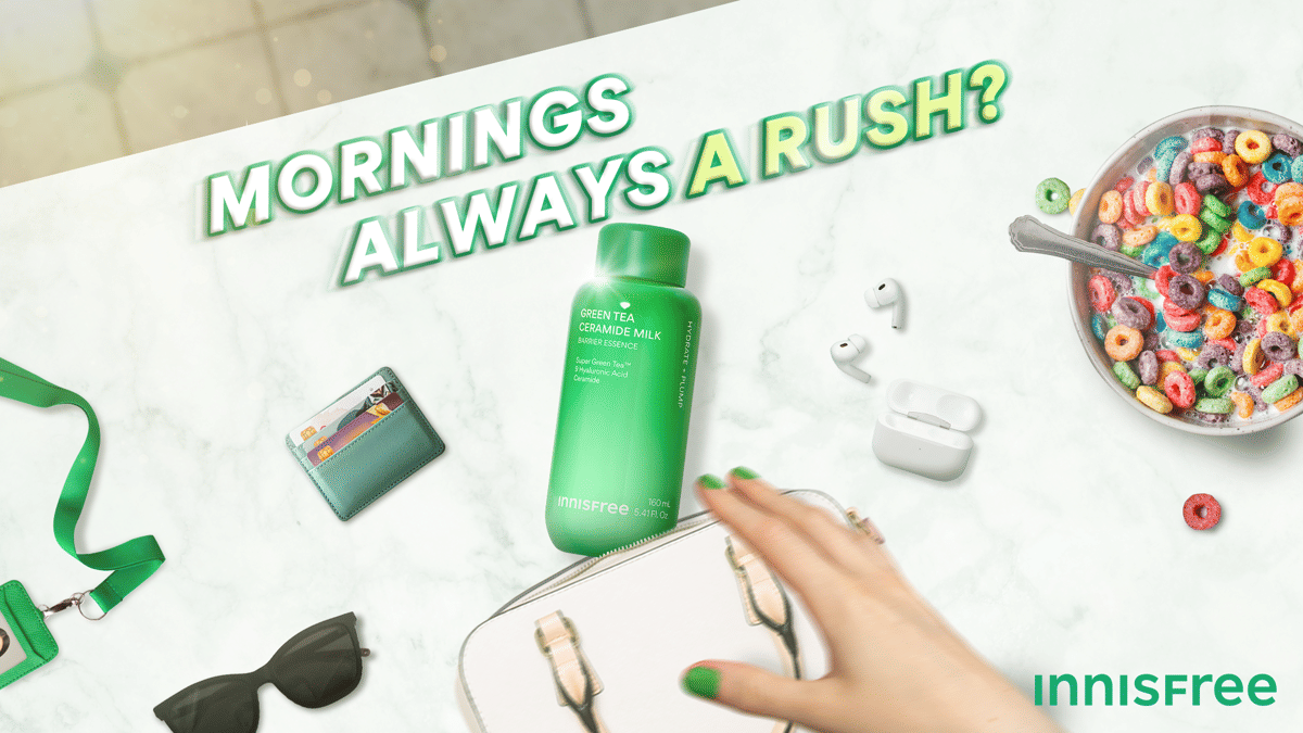 Green Tea Ceramide Milk Essence INNISFREE