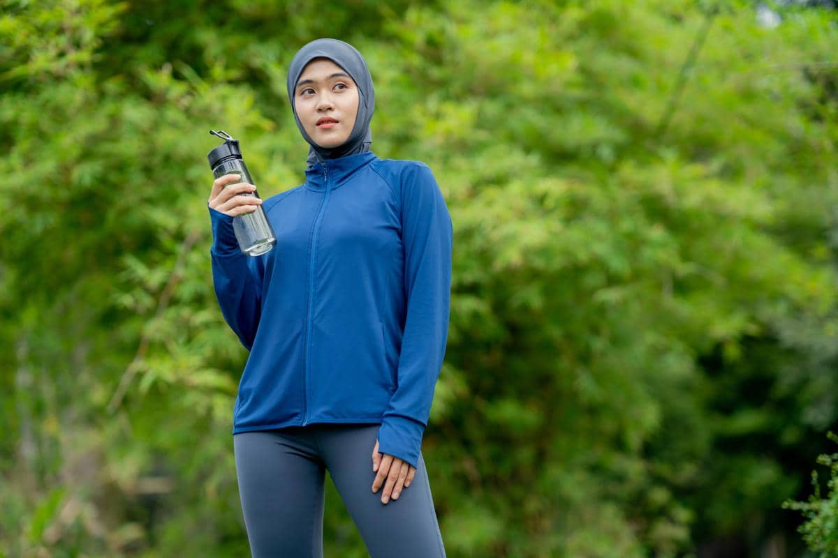 Ilustrasi jaket sport