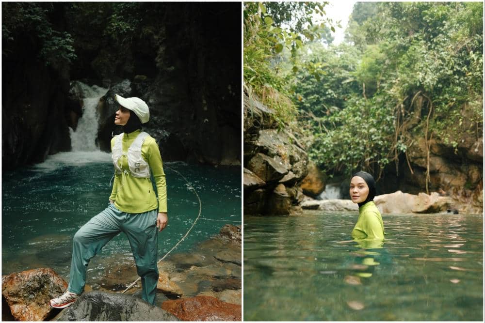 Tantri Namirah Tracking ke Leuwi Hejo