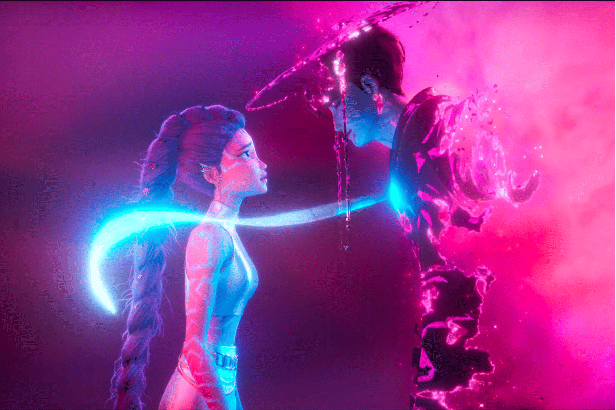 Cuplikan film KPop Demon Hunters