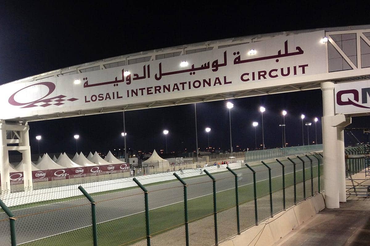 salah satu sudut Lusail International Circuit