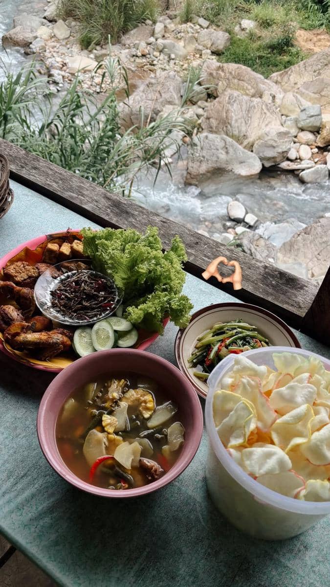 Tantri Namirah Tracking ke Leuwi Hejo