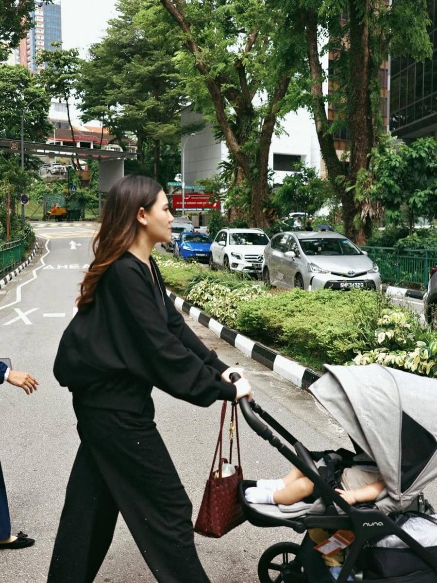 Aaliyah Massaid dan Thariq ajak Arash liburan ke Singapura