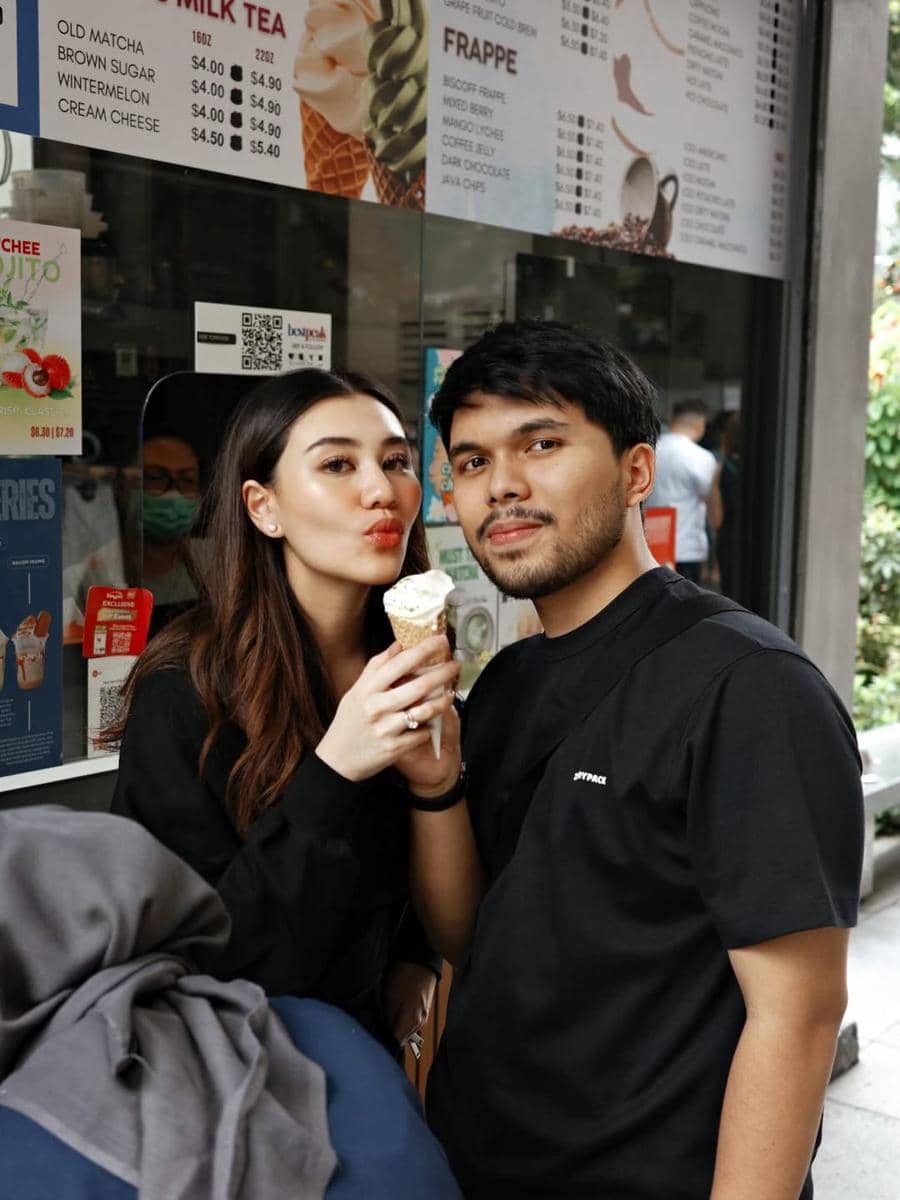 Aaliyah Massaid dan Thariq ajak Arash liburan ke Singapura