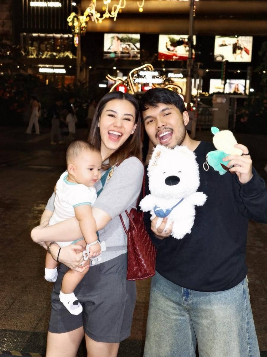 Aaliyah Massaid dan Thariq ajak Arash liburan ke Singapura