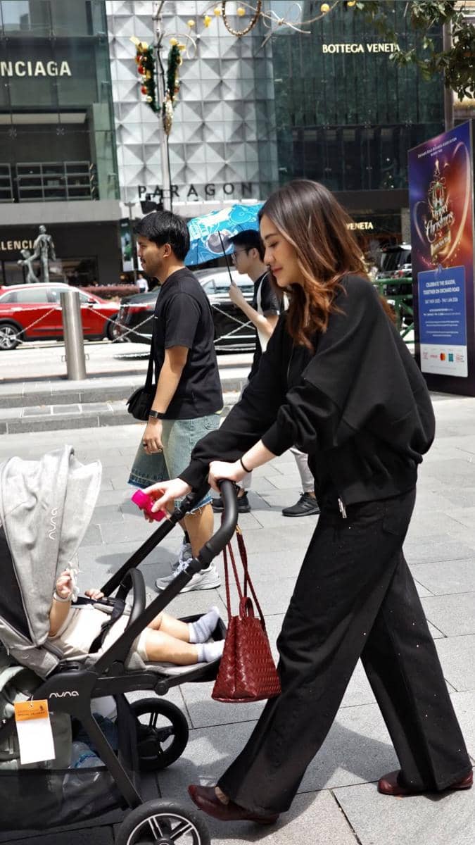 Aaliyah Massaid dan Thariq ajak Arash liburan ke Singapura