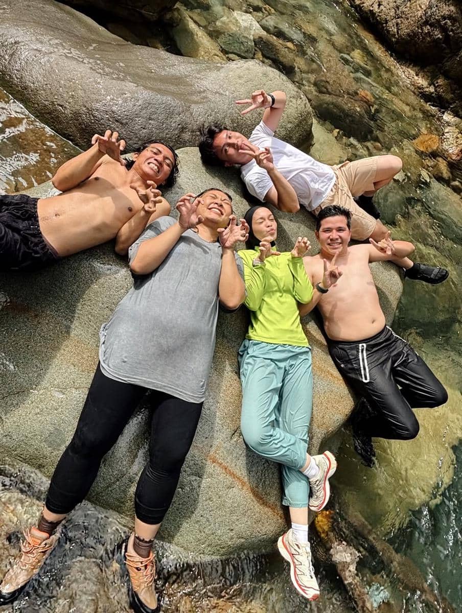 Tantri Namirah Tracking ke Leuwi Hejo