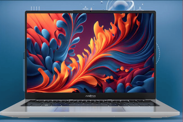 Advan Workplus Air dibekali layar 14 inch FHD 1920 x 1200 dan rasio 16:10