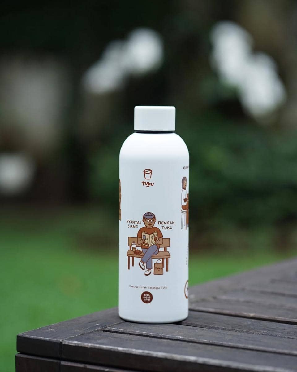 Tumbler Stainless TUKU X Tiga Mata Sapi 