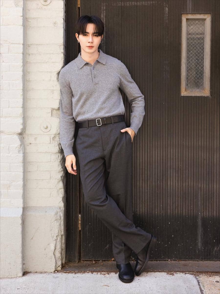 Inspirasi outfit Zee Pruk