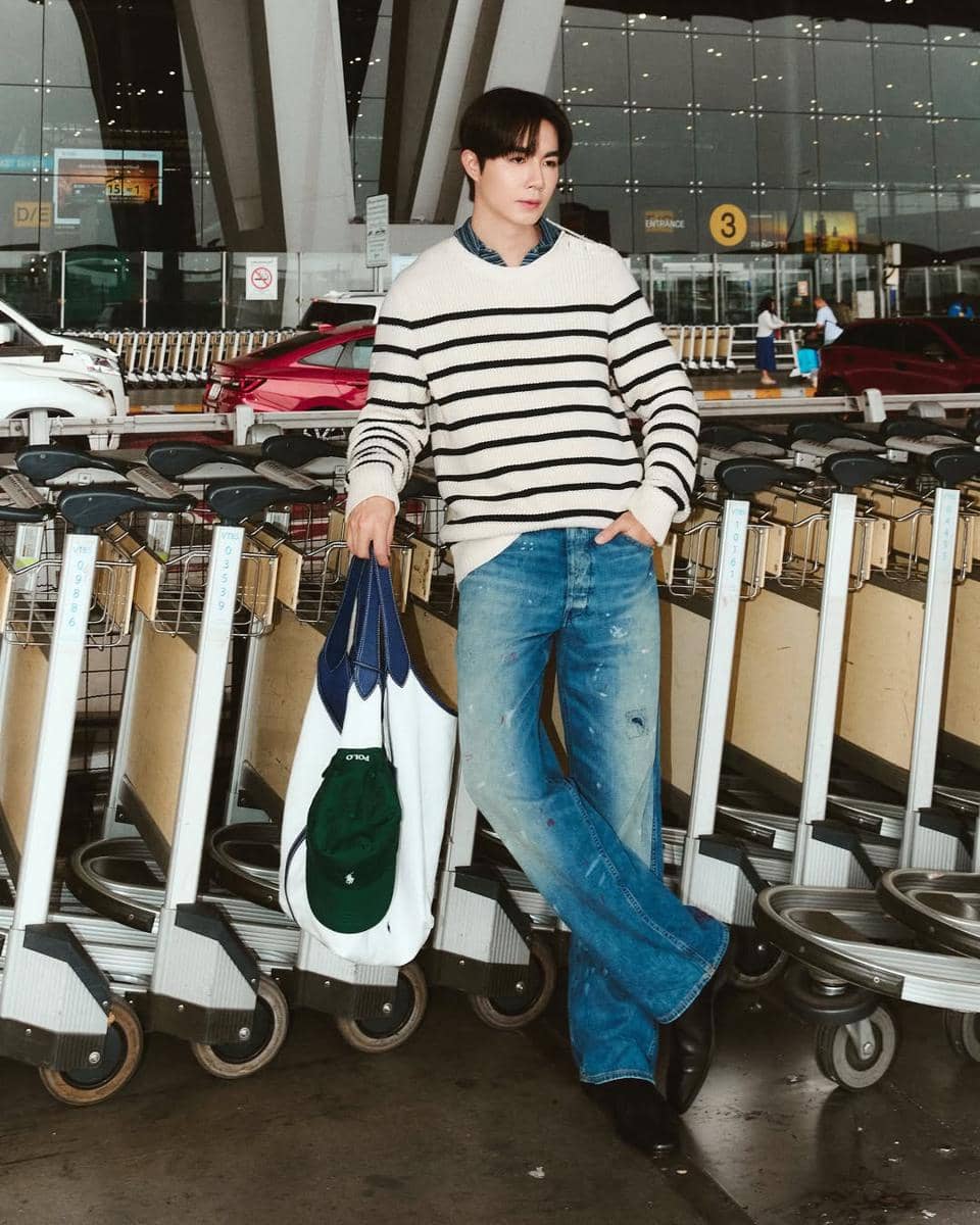 Inspirasi outfit Zee Pruk 