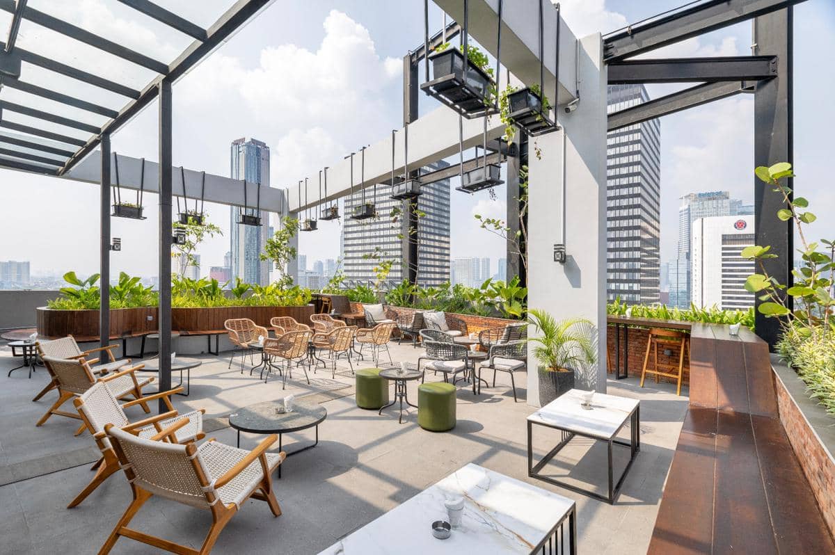 Potret pemandangan di ARTOTEL Hub Simpang Temu - Jakarta