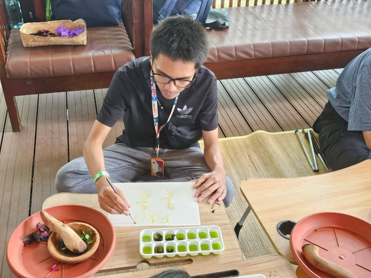 Insan difabel dan neurodiverce diajak mengenal alam di Sicentia Square Park