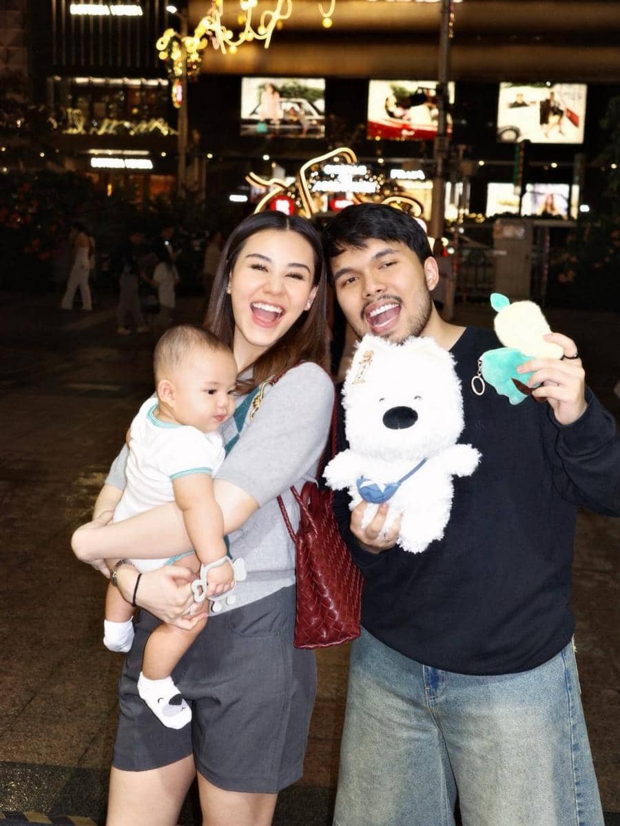 Thariq Halilintar dan Aaliyah Massaid liburan ke Singapura