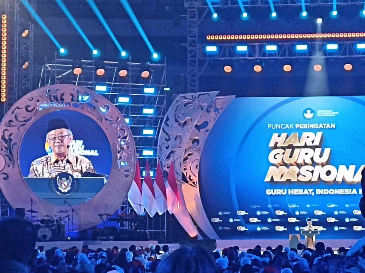 Mendikdasmen Abdul Mu’ti dalam HGN 2025