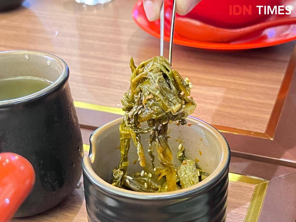 Potret acar Takana ZUNDO-YA, Gandaria City, Jakarta Selatan