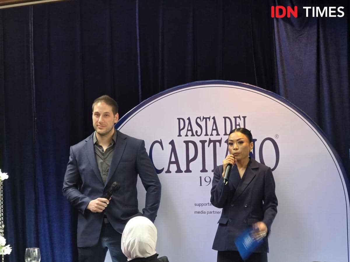 Pasta del Capitano dalam acara Italian Launch Soirée di Casa Alba