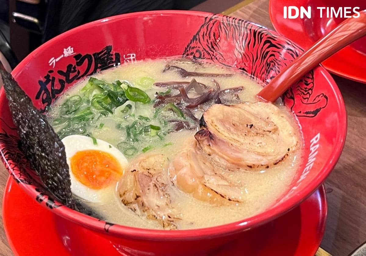 Potret menu ramen ZUNDO-YA, Gandaria City, Jakarta Selatan 