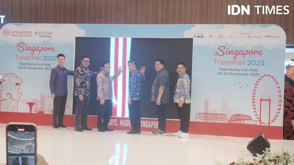 Singapore Travel Fair 2025 di Palembang (Dok. IDN Times)