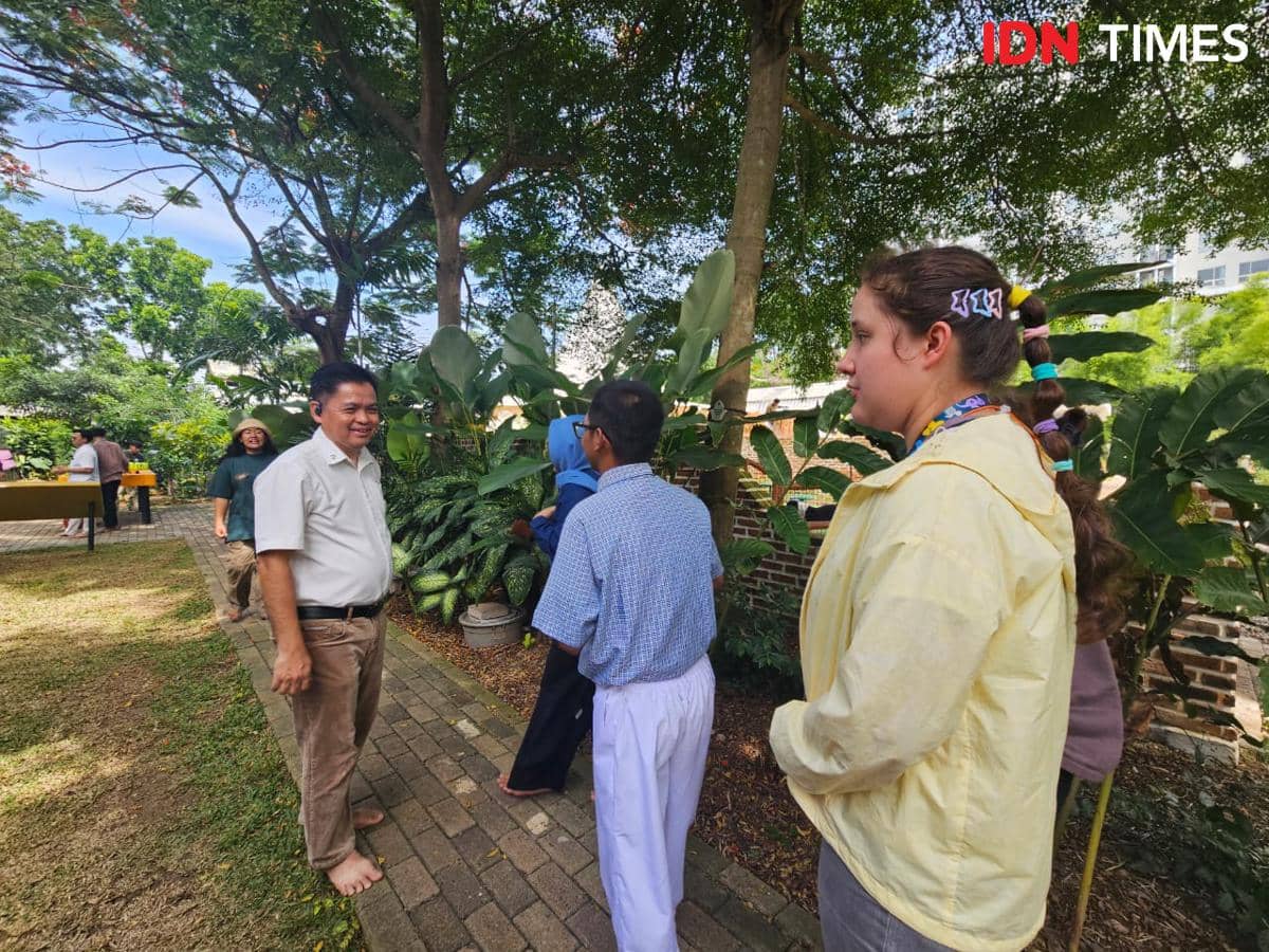 Insan difabel dan neurodiverce diajak mengenal alam di Sicentia Square Park 