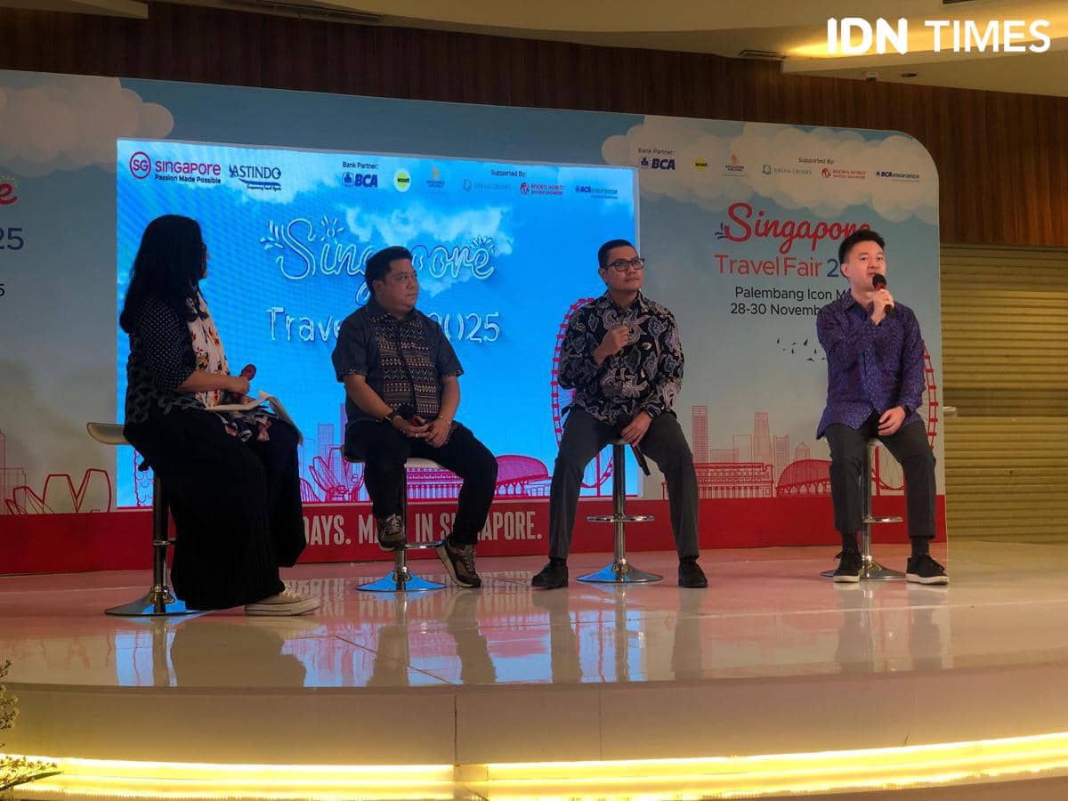 Singapore Travel Fair 2025 di Palembang (Dok. IDN Times)