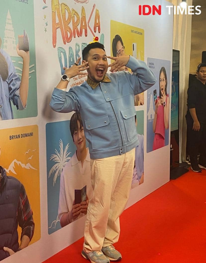 potret artis di red carpet ABRACADABRA, Jakarta, Jumat (28/11/2025)