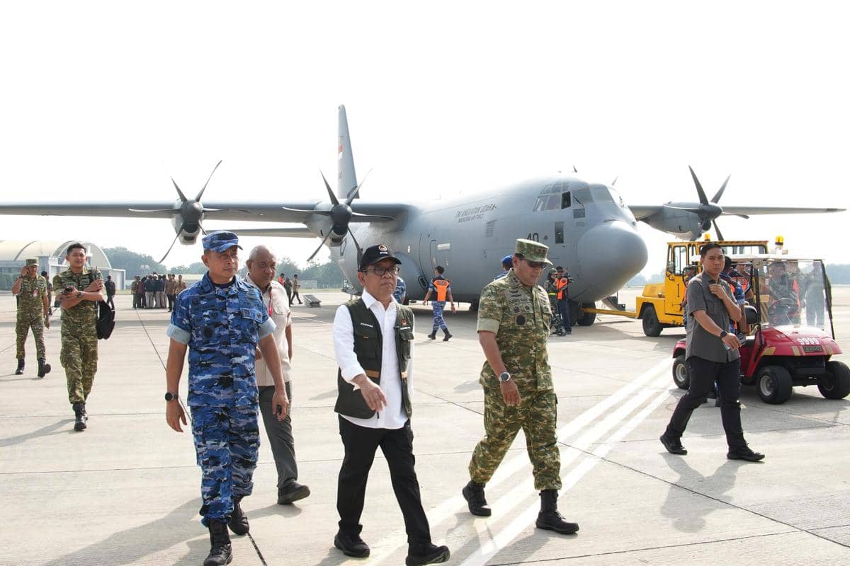 Bantuan penanganan bencana akibat Siklon Tropis Senyar