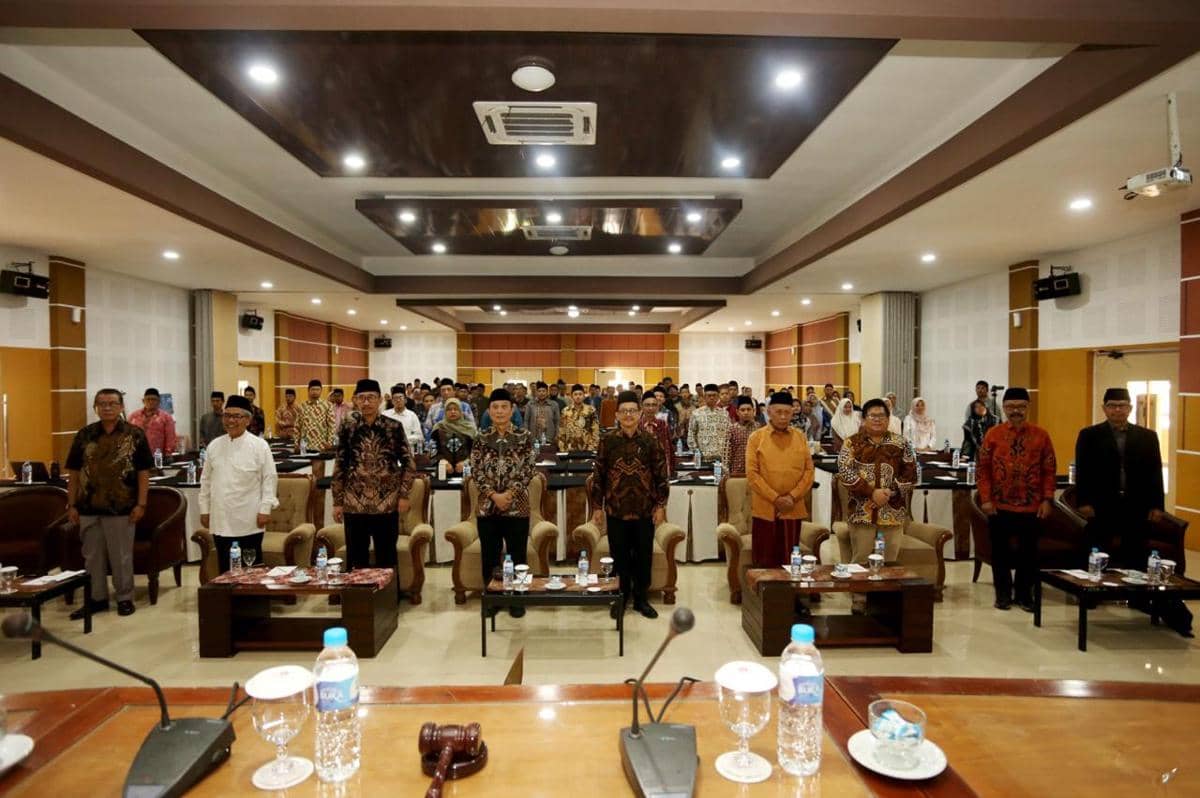 Kementerian Agama RI menggelar Halaqah Penguatan Kelembagaan Pendirian Direktorat Jenderal Pesantren di UIN Sunan Kalijaga Yogyakarta, Kamis (27/11/2025) (dok. Kemenag)