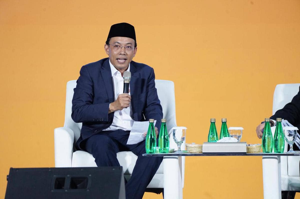 Staf Khusus Menteri Agama Bidang Kebijakan Publik, Media, dan SDM, Ismail Cawidu, menyoroti urgensi pembentukan Direktorat Jenderal Pondok Pesantren sebagai langkah reformasi manajemen pendidikan Islam (dok. Kemenag)