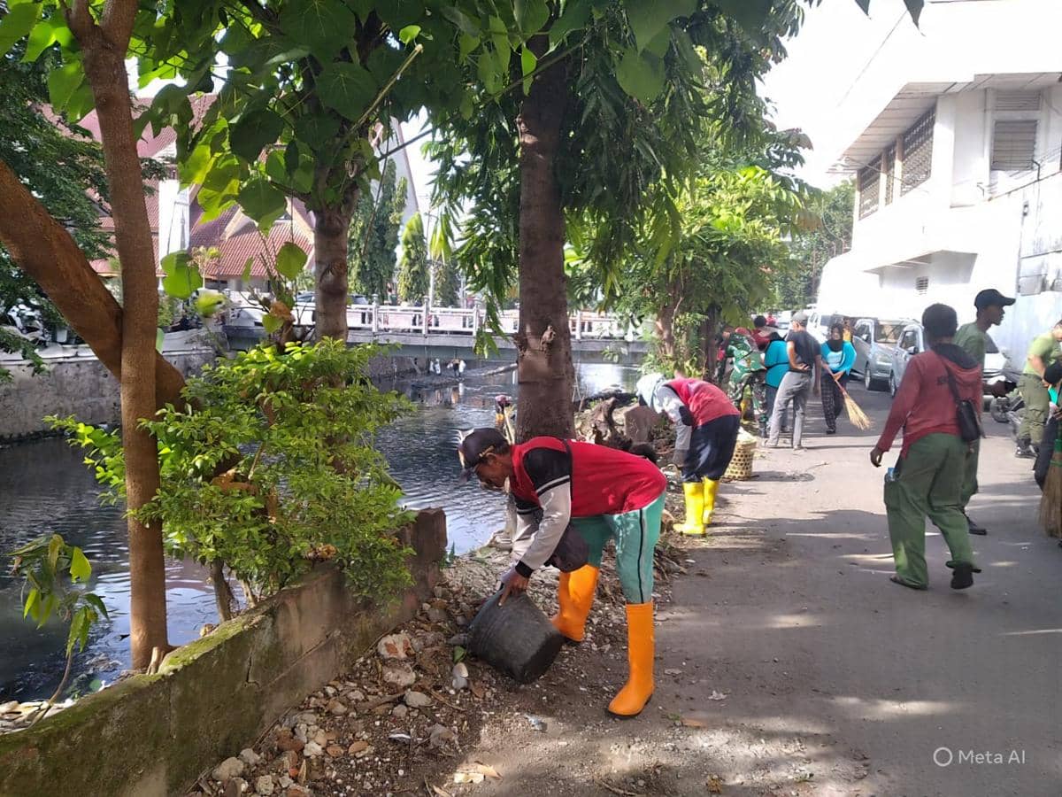 Bersih sungai, resik kali, kali semarang