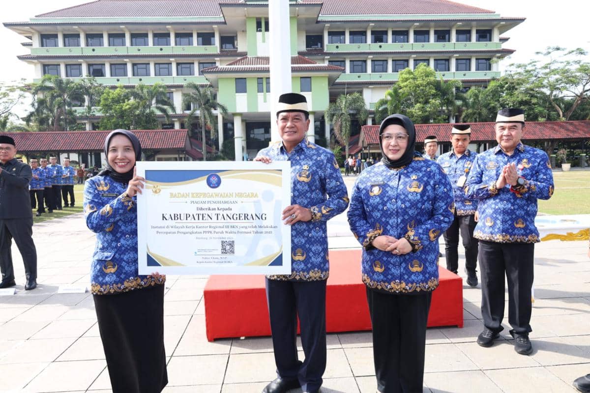8.205 PPPK Paruh Waktu di lingkungan Pemkab Tangerang dilantik