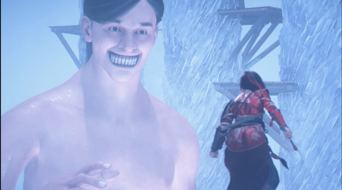 Kolab Assassin's Creed Shadows attack on titan. (Dok. Ubisoft/Assassin's Creed Shadows)