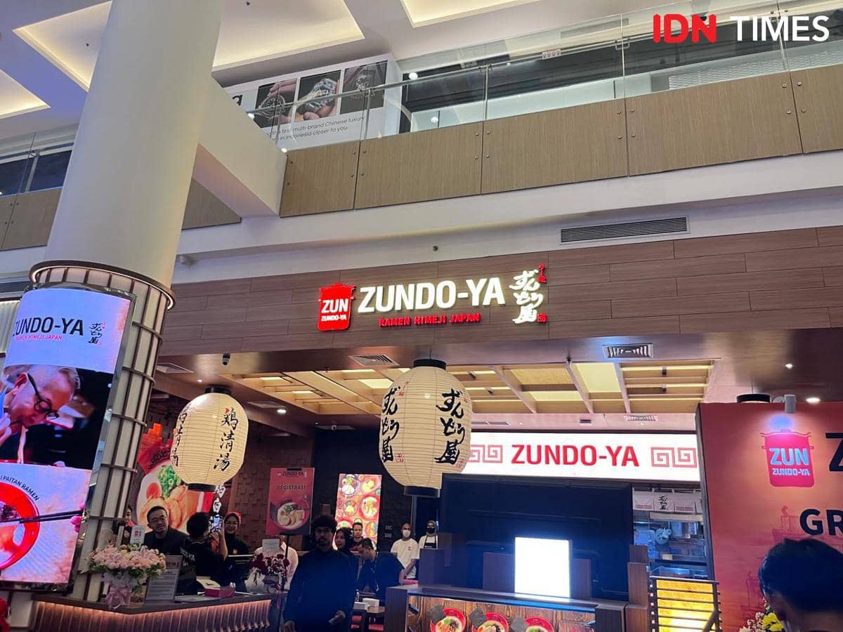 Potret outlet ZUNDO-YA, Gandaria City, Jakarta Selatan