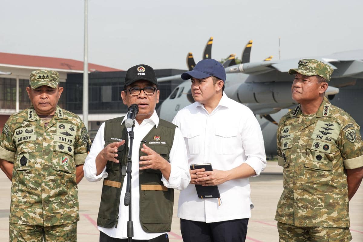 Bantuan penanganan bencana akibat Siklon Tropis Senyar