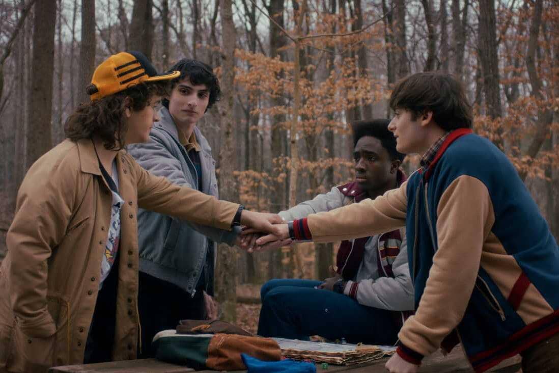 adegan dalam serial Stranger Things