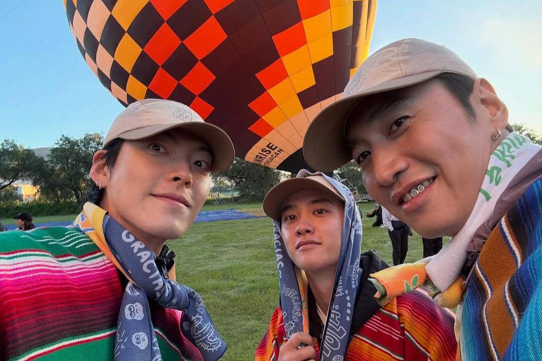 potret Lee Kwang Soo, D.O. EXO, dan Kim Woo Bin