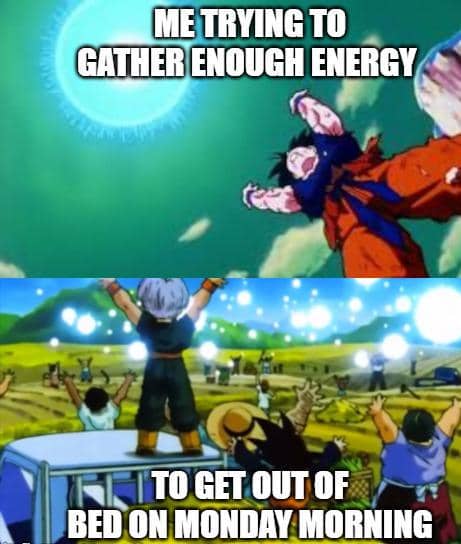 meme kartun tentang Senin