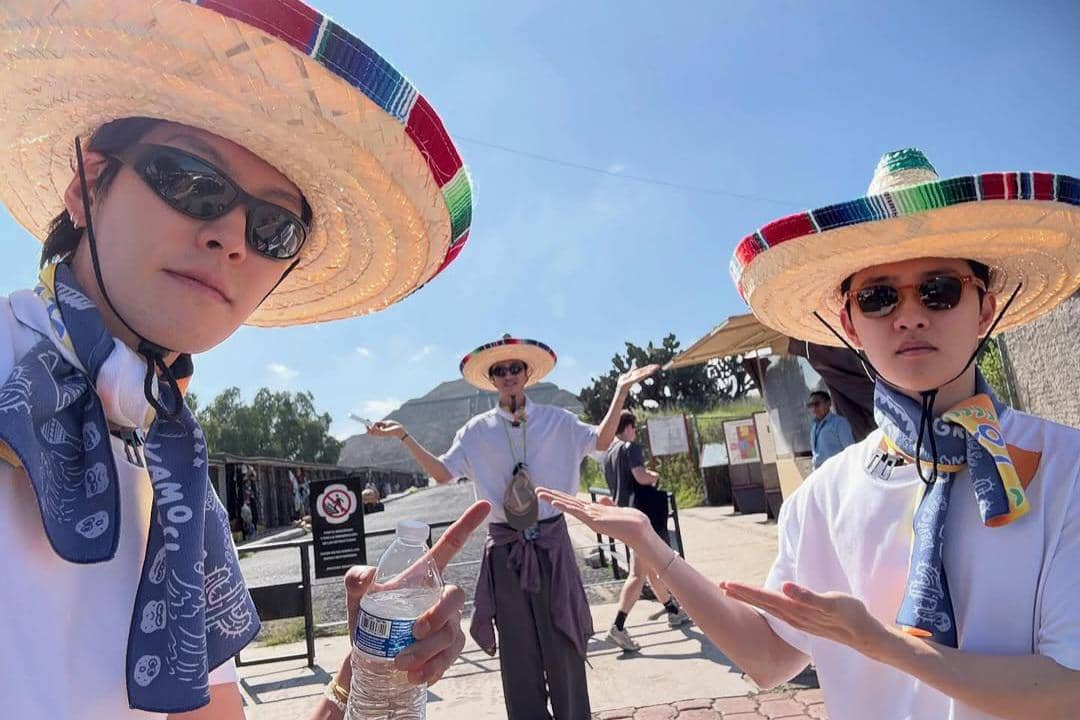 potret Lee Kwang Soo, D.O. EXO, dan Kim Woo Bin