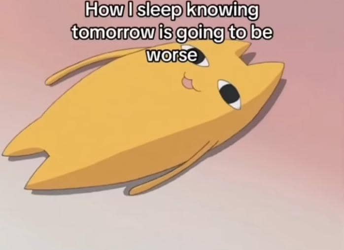 meme kartun tentang Senin