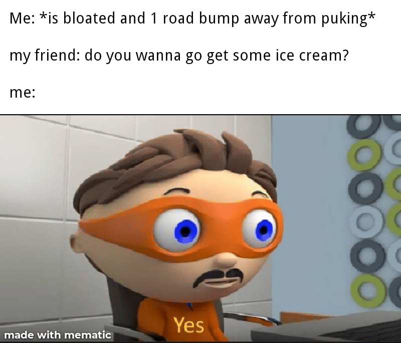 meme kartun tentang es krim