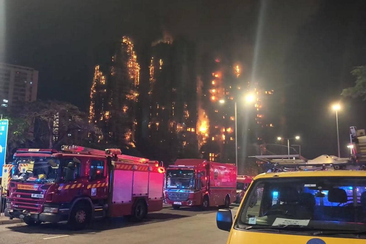 kebakaran di Tai Po, Hong Kong