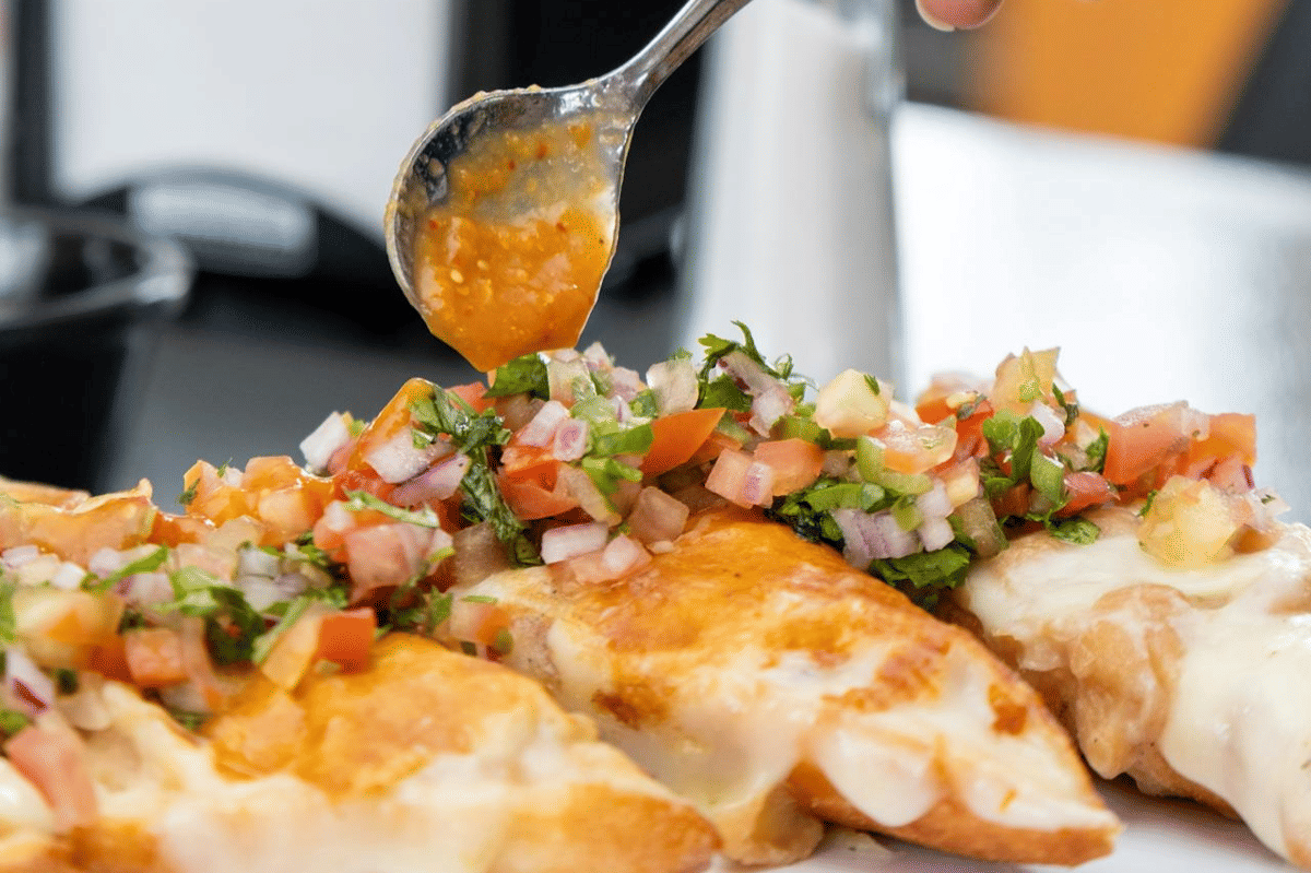 ilustrasi olahan quesadilla